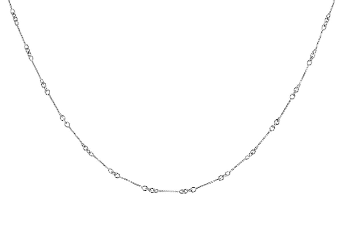 A319-88165: TWIST CHAIN (8IN, 0.8MM, 14KT, LOBSTER CLASP)