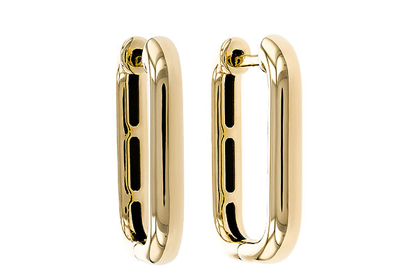 B320-79083: GOLD EARRINGS (18MM)