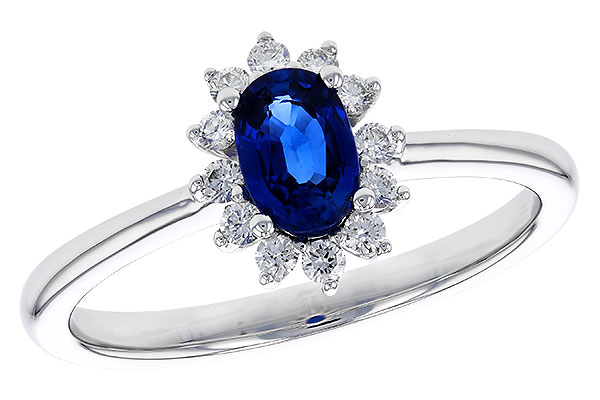 B320-80901: LDS RG .55 SAPPHIRE .71 TGW (6x4MM SAPP)