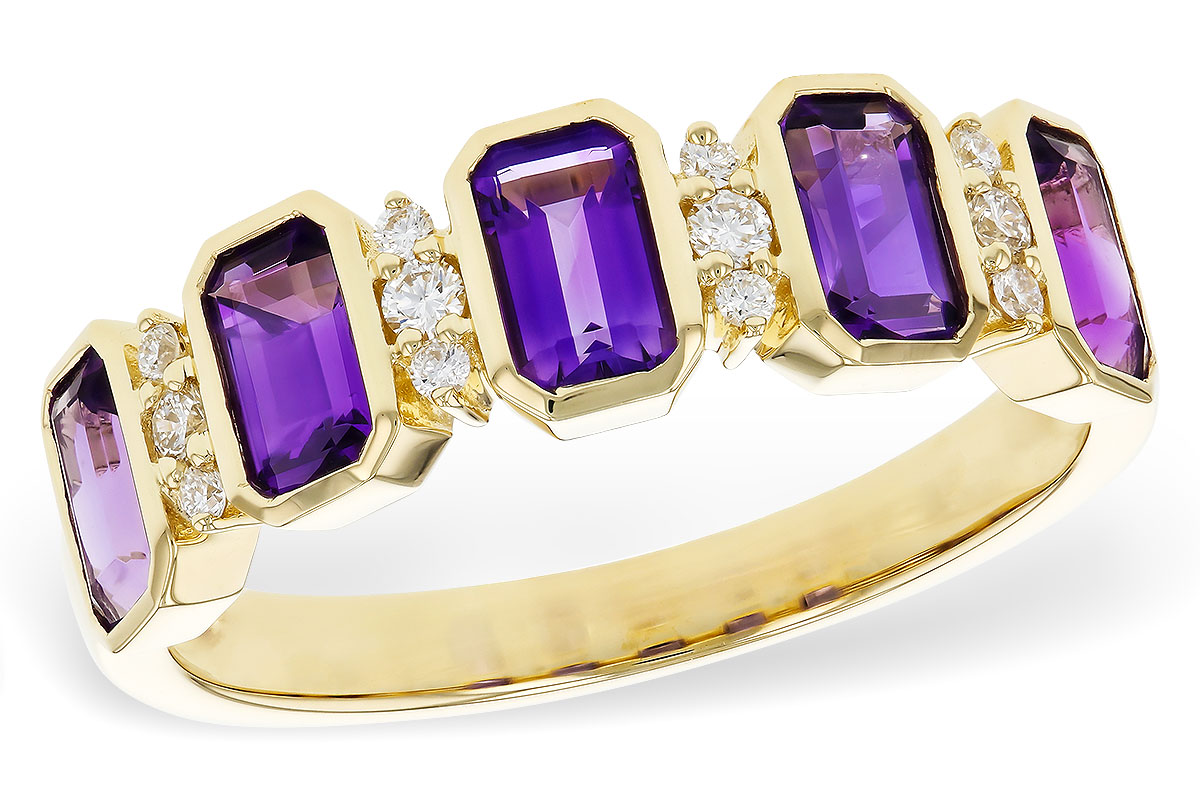 B320-81756: LDS RG 1.18 TW AMETHYST 1.30 TGW