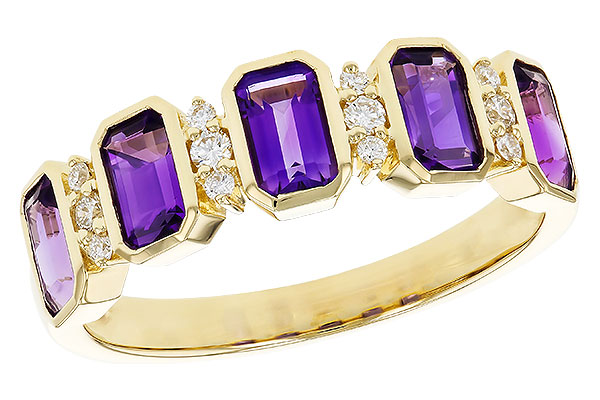 B320-81756: LDS RG 1.18 TW AMETHYST 1.30 TGW