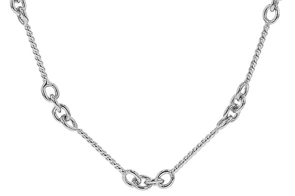 C319-88147: TWIST CHAIN (20IN, 0.8MM, 14KT, LOBSTER CLASP)