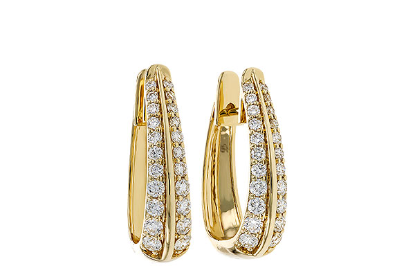 C320-76347: EARRINGS 1.00 TW