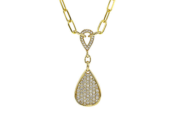 C320-80847: NECKLACE .66 TW (17")