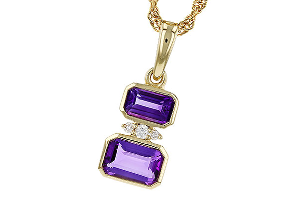C320-81756: NECK .72 TW AMETHYST .75 TGW