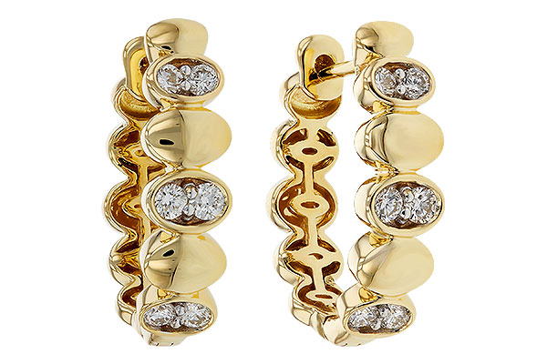 C320-81801: EARRINGS .36 TW