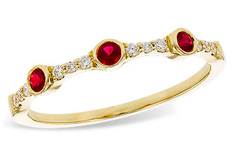 D320-76319: LDS WED RG .15 RUBY .24 TGW
