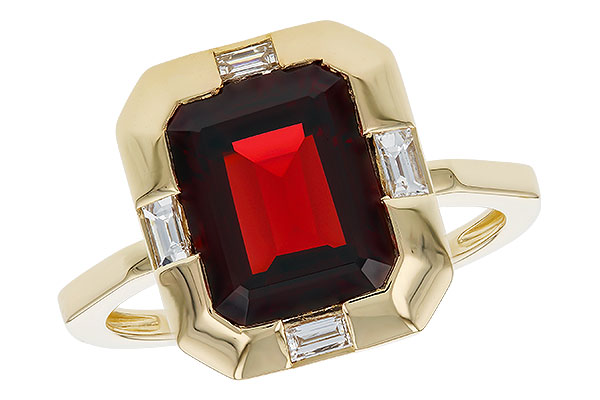 D320-77237: LDS RG 3.65 GARNET 3.82 TGW (10x8MM GAR)