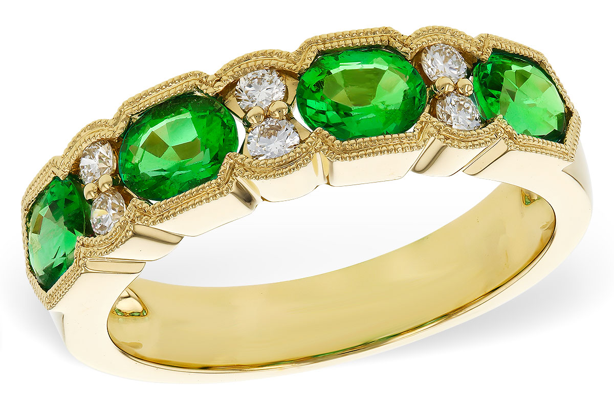 D320-80883: LDS WED RG 1.20 EMERALD 1.38 TGW (5x4MM EMER)