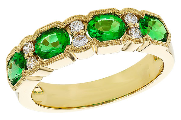 D320-80883: LDS WED RG 1.20 EMERALD 1.38 TGW (5x4MM EMER)