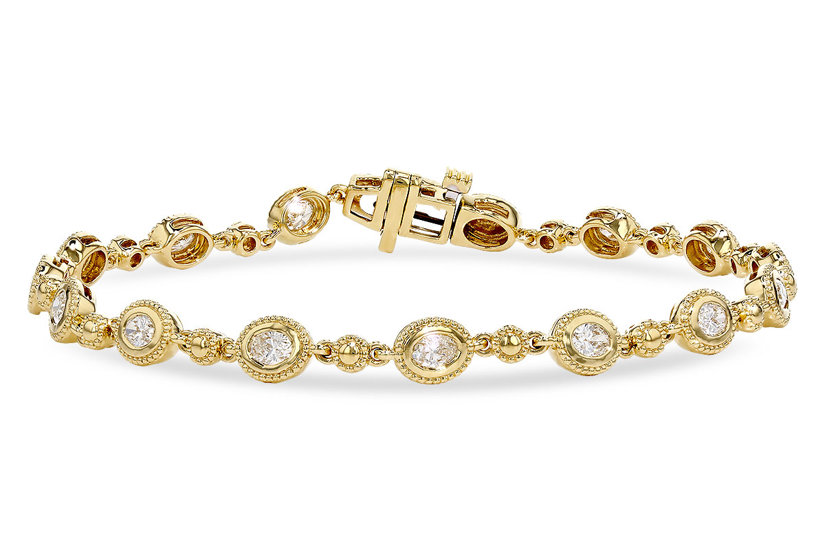 D320-80892: BRACELET 1.25 TW OVAL DIAS (7")