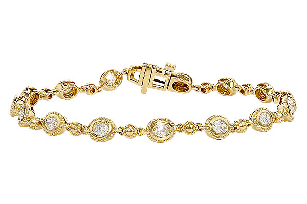 D320-80892: BRACELET 1.25 TW OVAL DIAS (7")