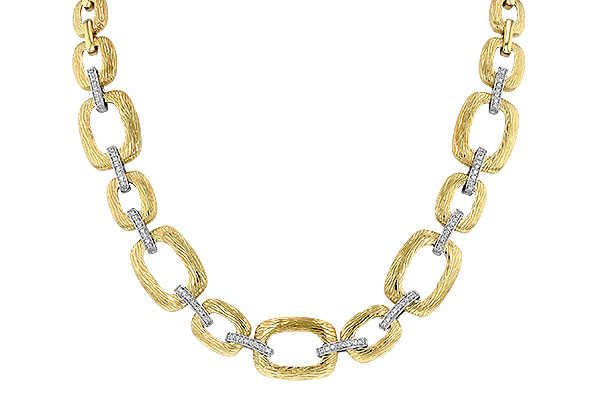 E052-55437: NECKLACE .48 TW (17 INCHES)