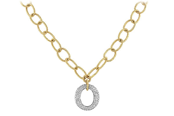 E236-19937: NECKLACE 1.02 TW (17 INCHES)