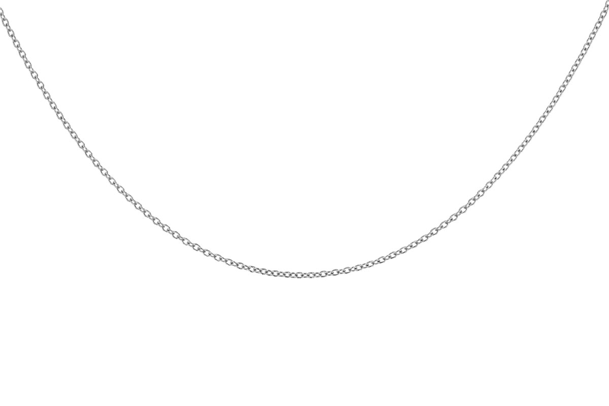 E319-89028: CABLE CHAIN (20IN, 1.3MM, 14KT, LOBSTER CLASP)