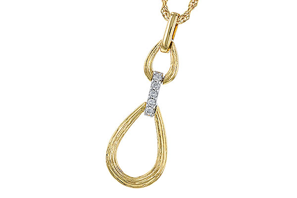 E320-74465: NECKLACE .04 TW