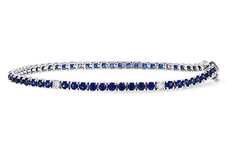 E320-74519: BRACELET 3.27 TW SAPP 3.52 TGW (7")