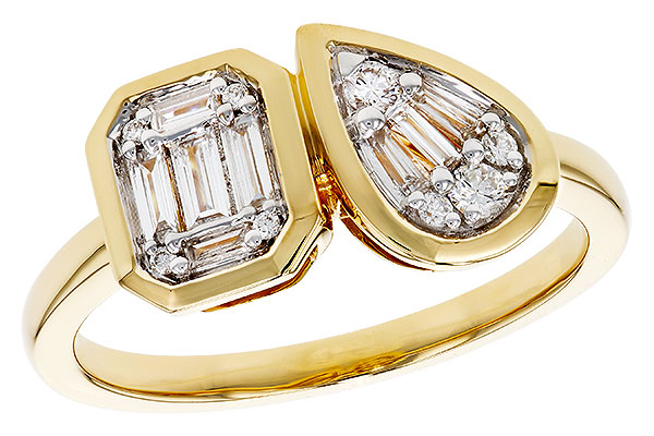 E320-80883: LDS DIA RG .17 TW BAGUETTE .25 TW
