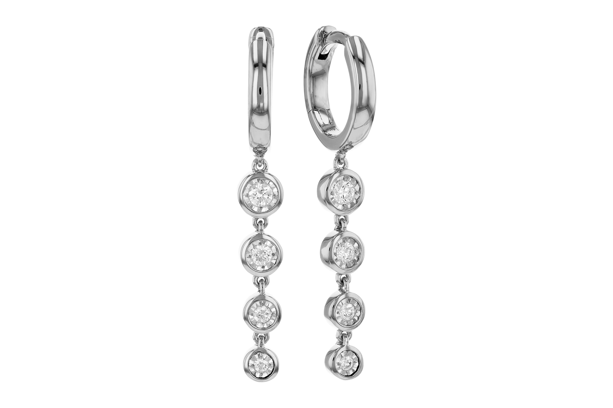 E321-66274: EARRINGS .23 TW