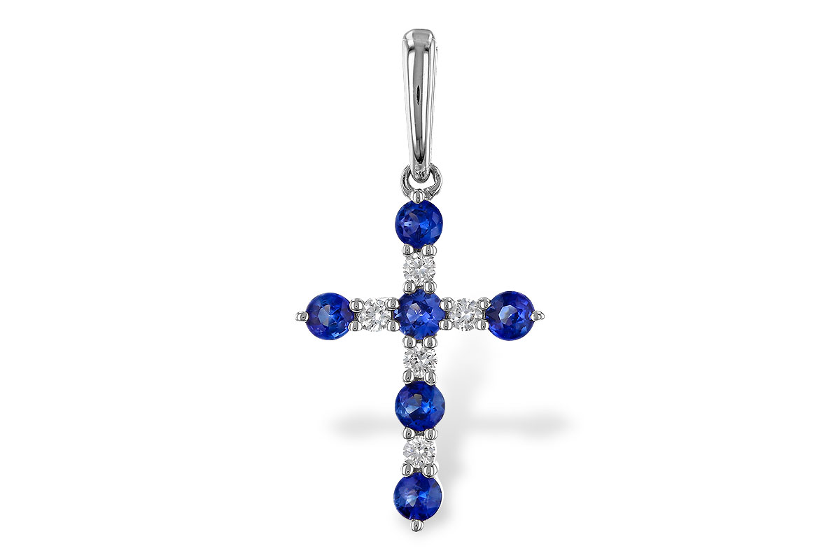 F320-75374: PENDANT .34 TW SAPP .42 TGW