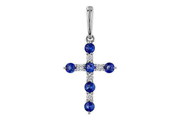 F320-75374: PENDANT .34 TW SAPP .42 TGW