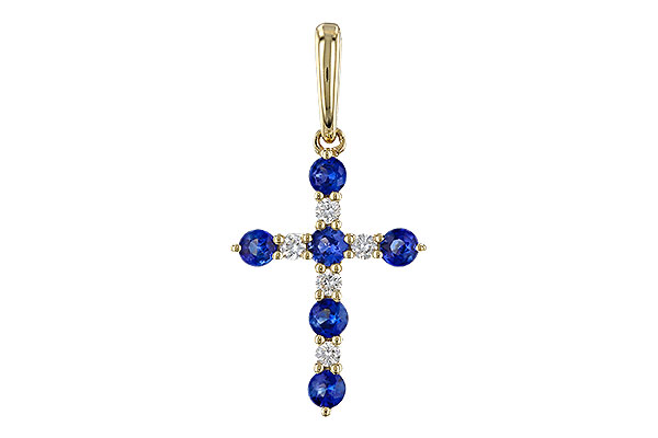 F320-75374: PENDANT .34 TW SAPP .42 TGW