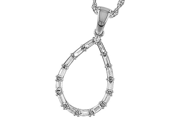 F320-79019: NECKLACE .27 BAG .28 TW
