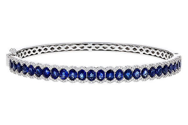 F320-80828: BANGLE 5.09 TW SAPPHIRE 5.65 TGW