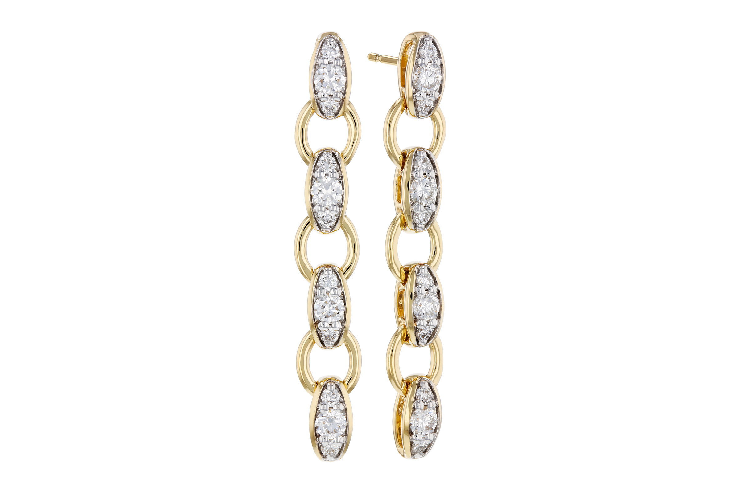 F321-65446: EARRINGS .65 TW