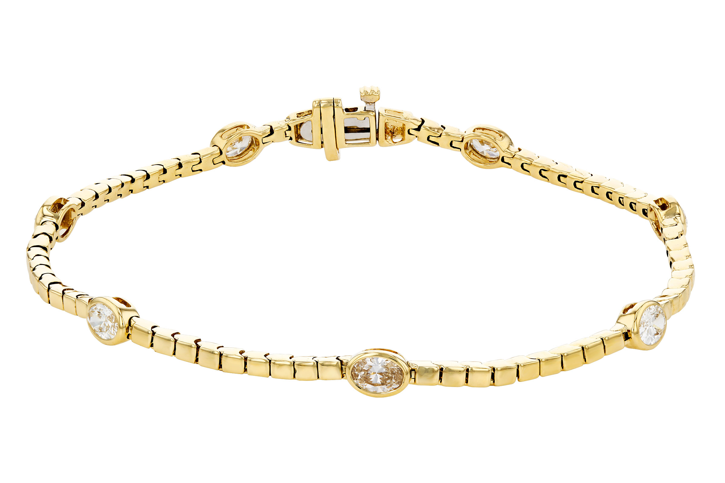 F321-66328: BRACELET 1.30 TW OVAL DIA (7")