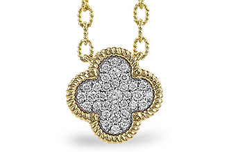 G319-90864: NECKLACE .32 TW (18")