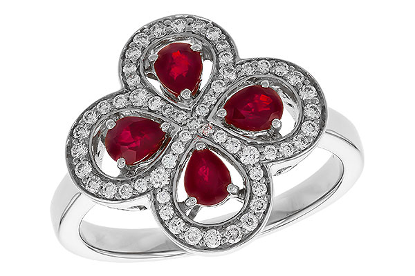 G320-79046: LDS RG .68 TW RUBY .96 TGW