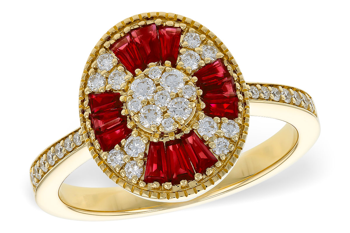G320-79983: LDS RG .54 TW RUBY .84 TGW