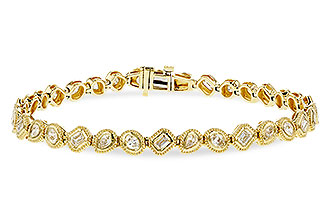 G320-80883: BRACELET 2.15 TW FANCY CUT DIAMONDS