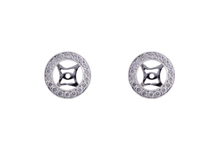 H229-88110: EARRING JACKET .32 TW (FOR 1.50-2.00 CT TW STUDS)