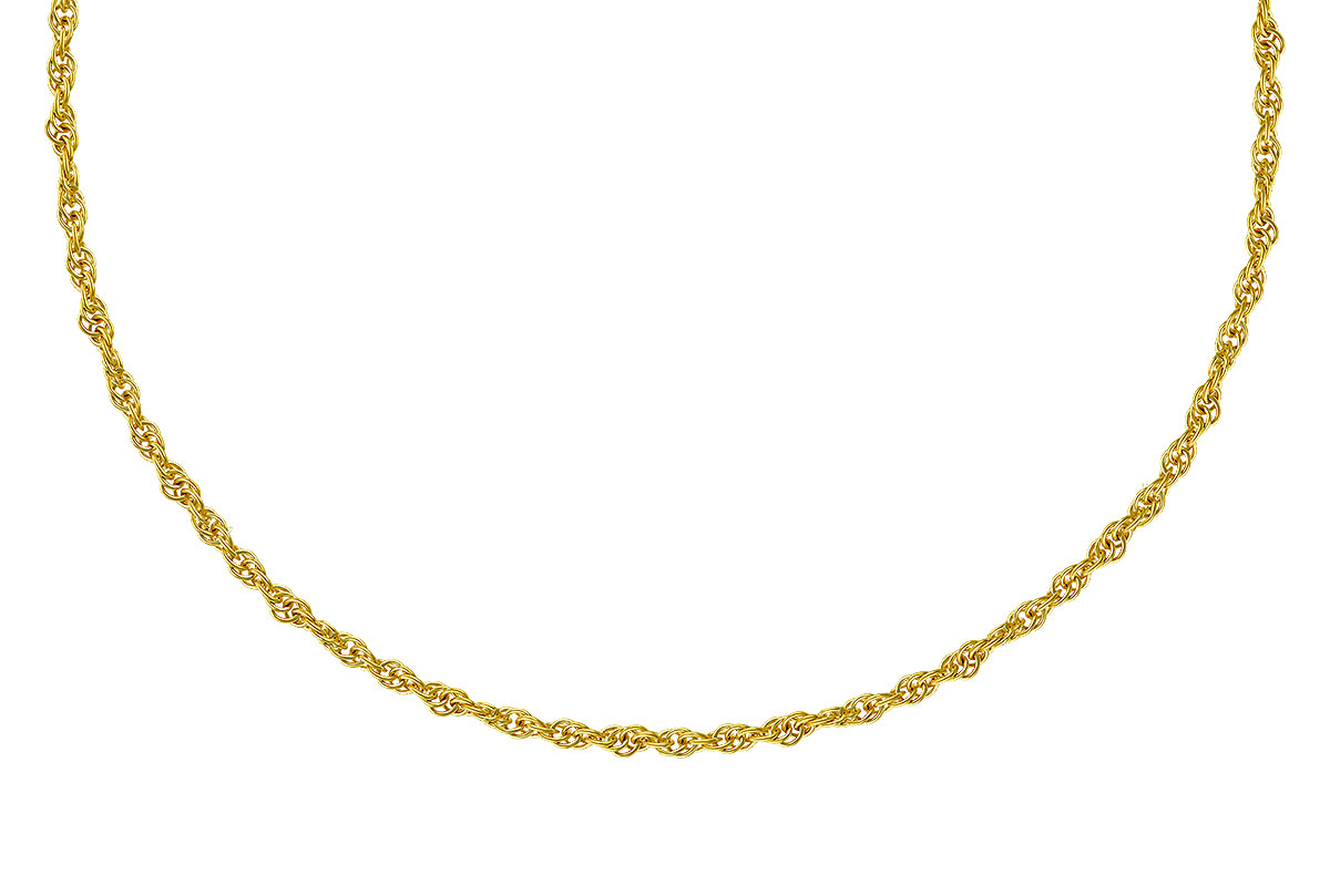 H319-88146: ROPE CHAIN (22IN, 1.5MM, 14KT, LOBSTER CLASP)