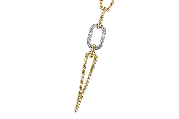 H320-75392: NECKLACE .14 TW