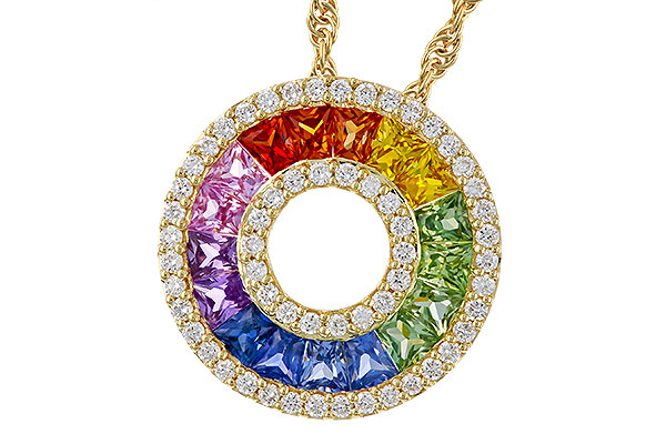 H320-76301: NECK 1.53 MULTI-COLOR SAPP 1.82 TGW