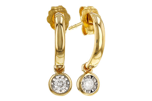 H320-79955: EARRINGS .10 TW