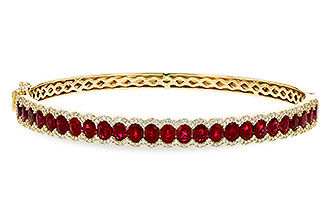 H320-80819: BANGLE 5.04 TW RUBY 5.60 TGW