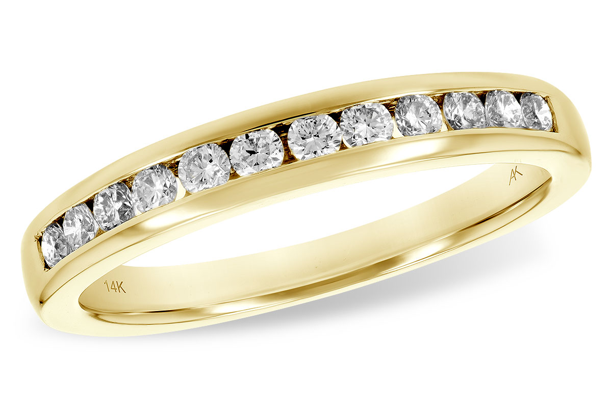 K234-44510: LDS WED RG .33 TW (12 STONES)