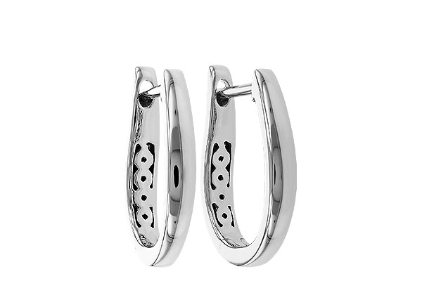 K320-79064: GOLD EARRINGS (15MM)
