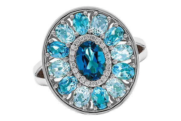 K320-79973: LDS RG 3.02 TW BLUE TOPAZ 3.10 TGW (7x5MM LBT CTR)