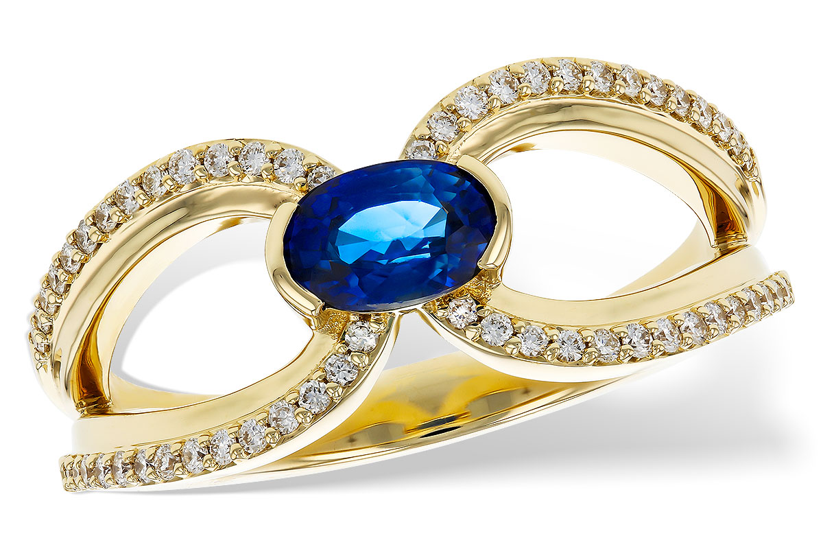 K321-64519: LDS RG .56 SAPPHIRE .75 TGW (6x4MM SA)