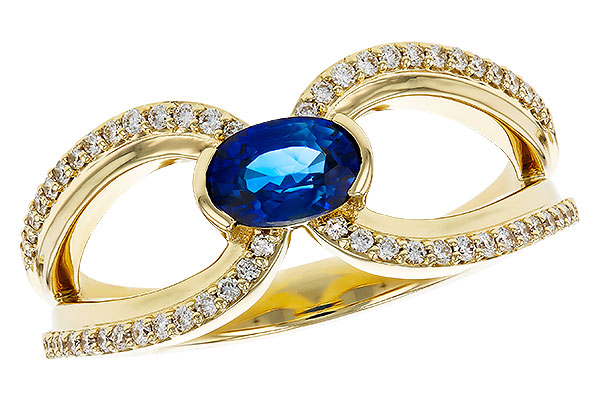 K321-64519: LDS RG .56 SAPPHIRE .75 TGW (6x4MM SA)