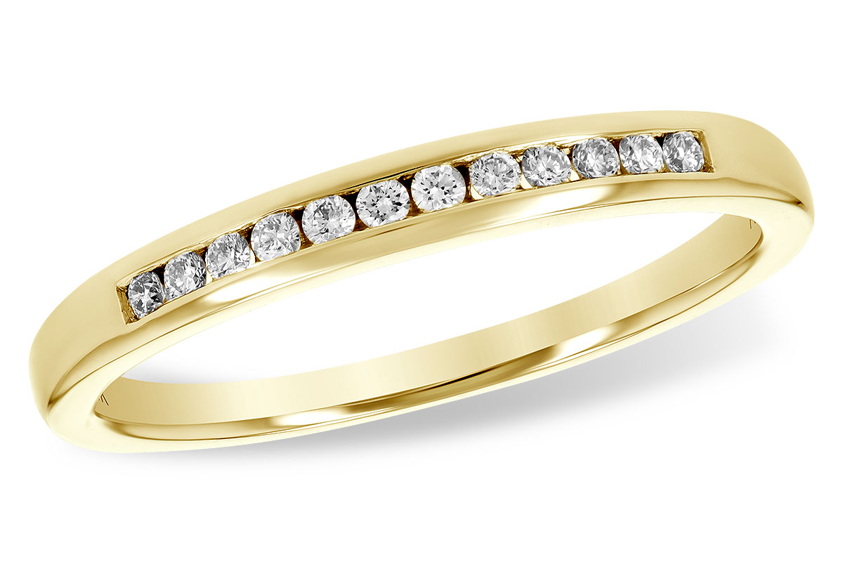 L234-44510: LDS WED RG .12 TW (12 STONES)