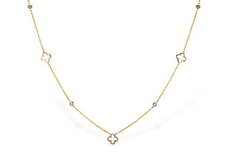 L320-75410: NECKLACE .20 TW (18")