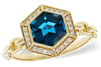 L320-79037: LDS RG 2.03 LONDON BLUE TOPAZ 2.14 TGW (7.5MM LBT)