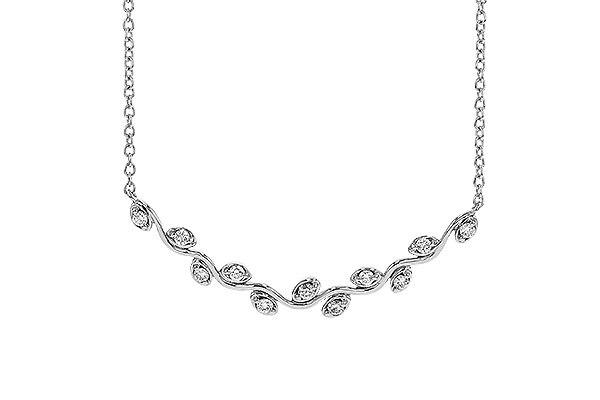 L320-80855: NECKLACE .25 TW (18")