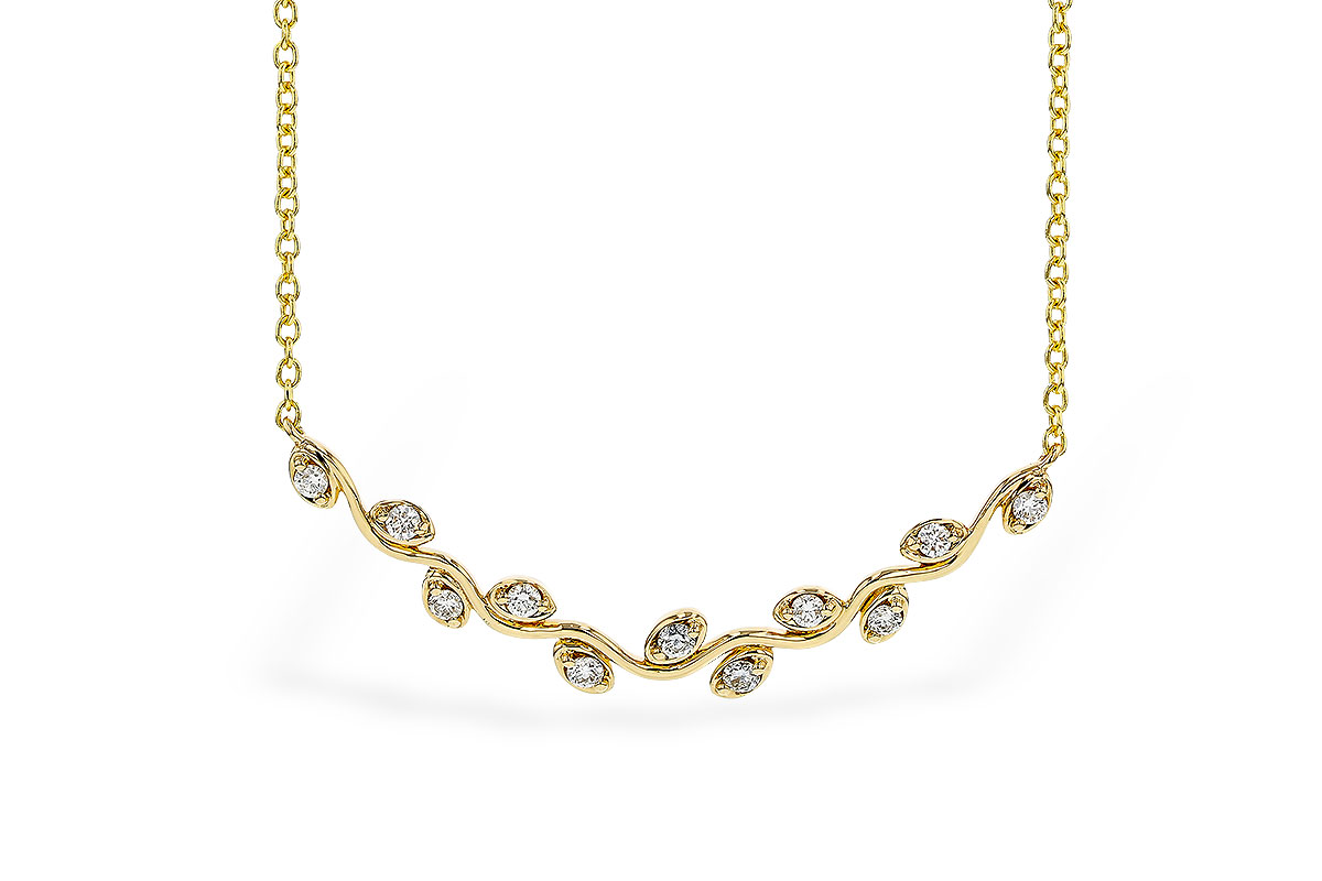 L320-80855: NECKLACE .25 TW (18")